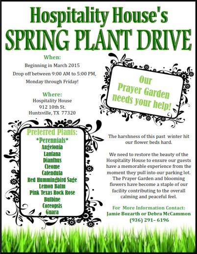 Hospitality House plant drive